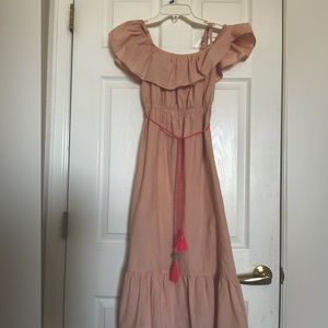 Light pink summer dress